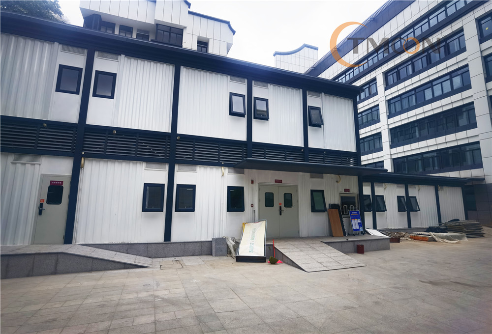 方舱门诊建设